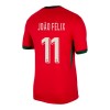 Oficiální Fotbalový Dres Portugalsko Joao Felix 11 Domácí ME 2024 pro Děti